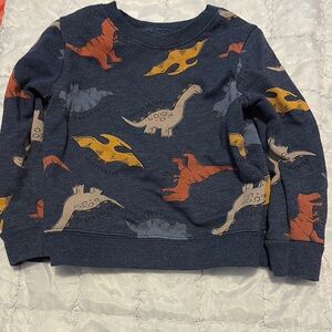 Garanimals Blue and Orange Dinosaur Sweatshirt